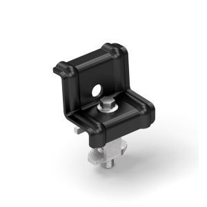 Weland Ändklämma komplett solsystem svart