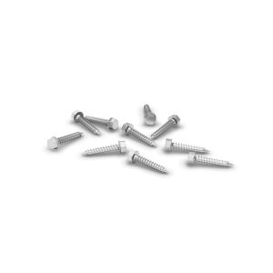 Weland Skruvsats 10st 6x30mm 6-kant rf