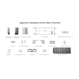 SigenStor Installation Kit for Wall-mounted test